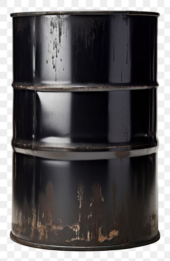 PNG  Oil barrel black white background architecture. AI generated Image by rawpixel.