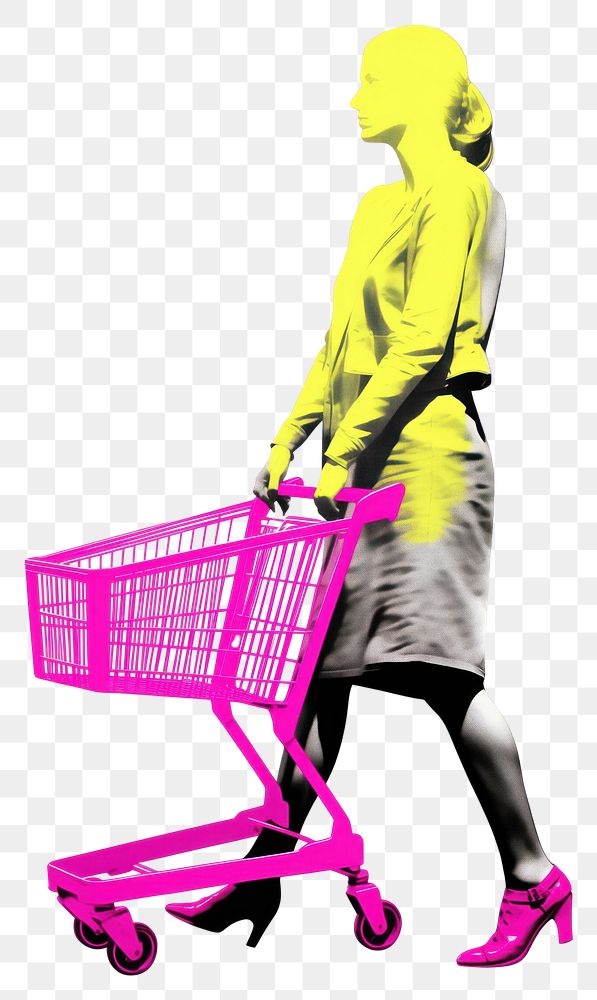PNG Woman shoping shopping footwear adult. AI generated Image by rawpixel.