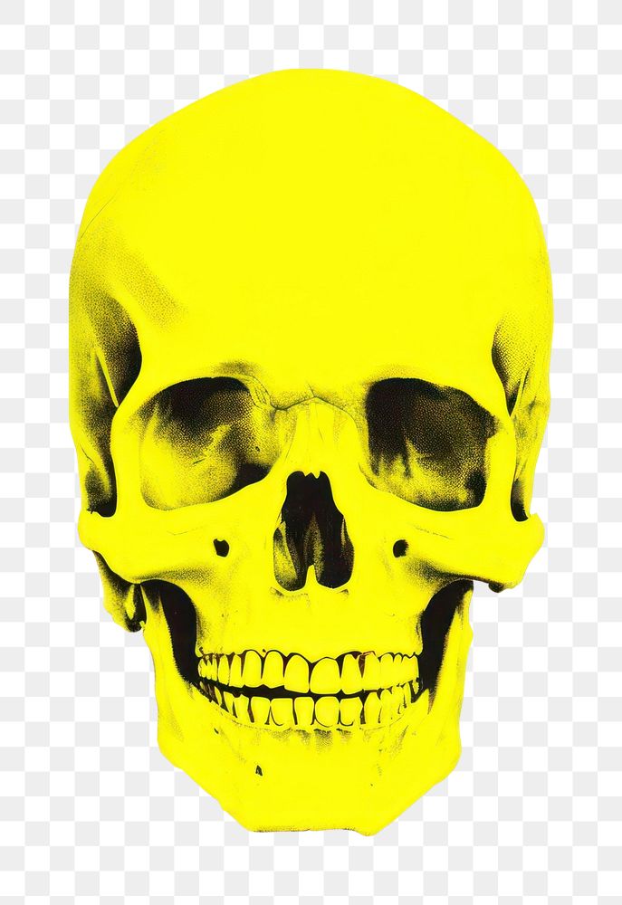 PNG Skull art creativity splattered. AI generated Image by rawpixel.