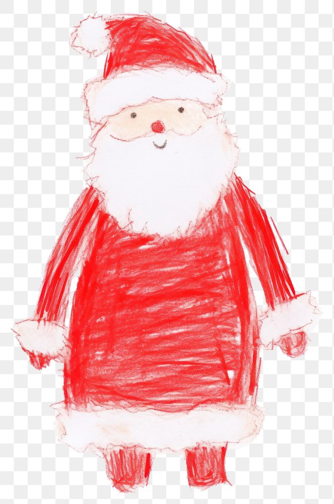PNG  Santa claus snowman drawing winter. AI generated Image by rawpixel.