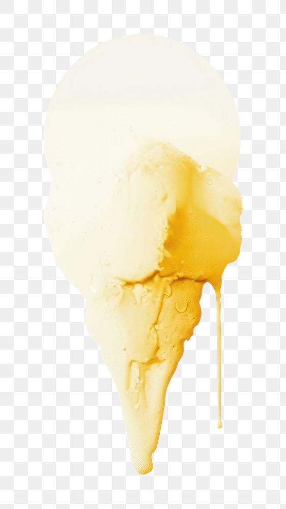 PNG An ice cream dessert cone white background. AI generated Image by rawpixel.