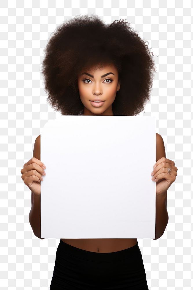 PNG A black woman portrait adult photo. AI generated Image by rawpixel.