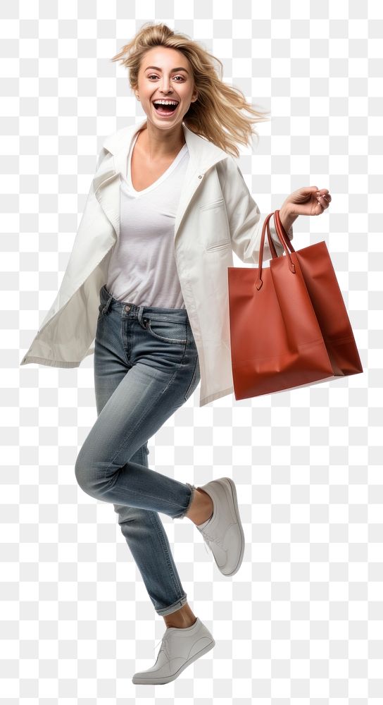 PNG  Shopping footwear shopping handbag. AI generated Image by rawpixel.