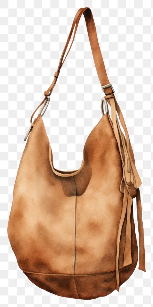 PNG Hobo bag handbag purse accessories. AI generated Image by rawpixel.