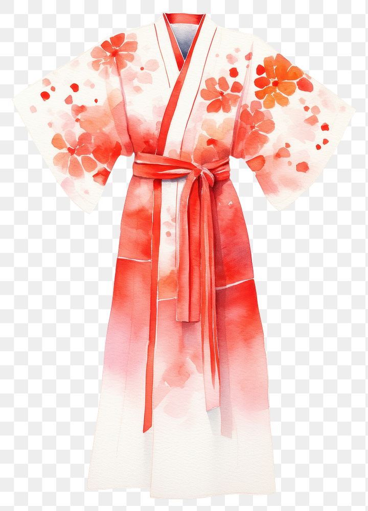 PNG Kimono robe celebration creativity. AI generated Image by rawpixel.