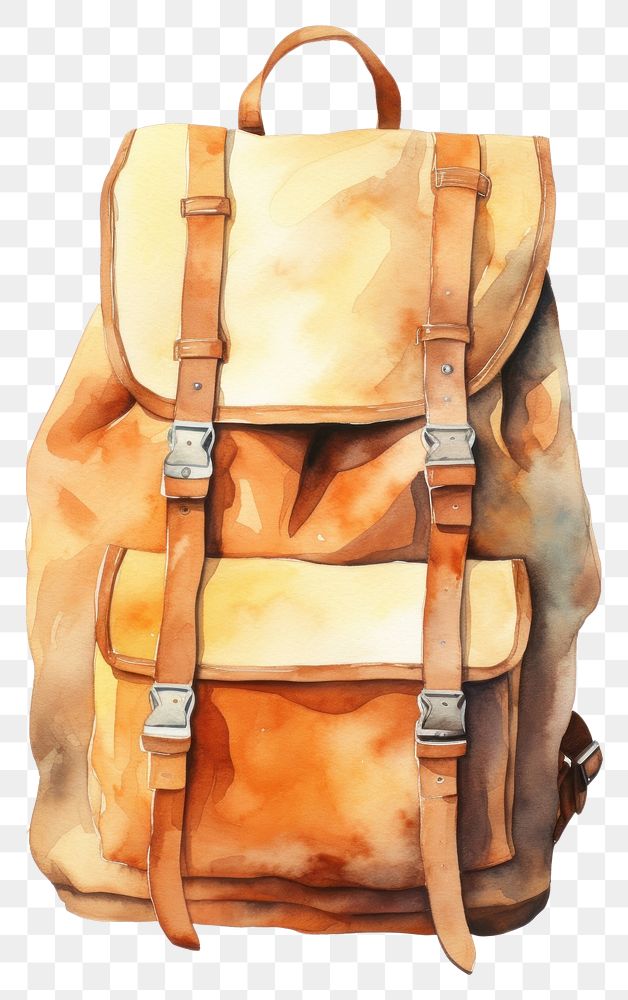 PNG Bagpack backpack handbag accessories. AI generated Image by rawpixel.