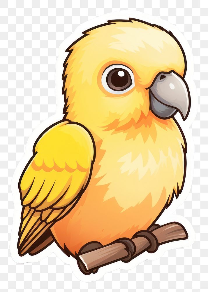 PNG Pet bird animal parrot nature. AI generated Image by rawpixel.