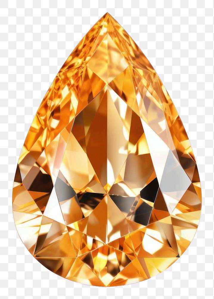 PNG Pear shaped gem gemstone jewelry diamond. 