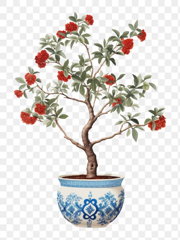 PNG  Potted plant bonsai flower tree