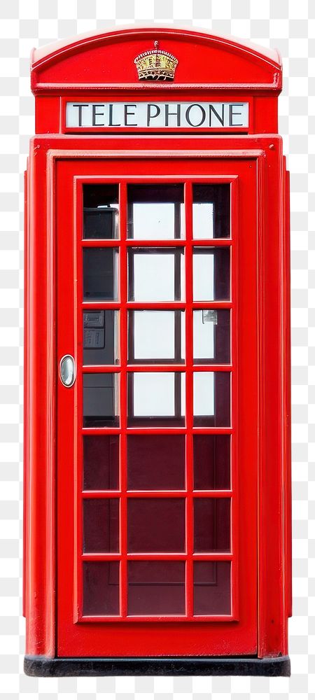 PNG Red phone box telephone text white background. AI generated Image by rawpixel.