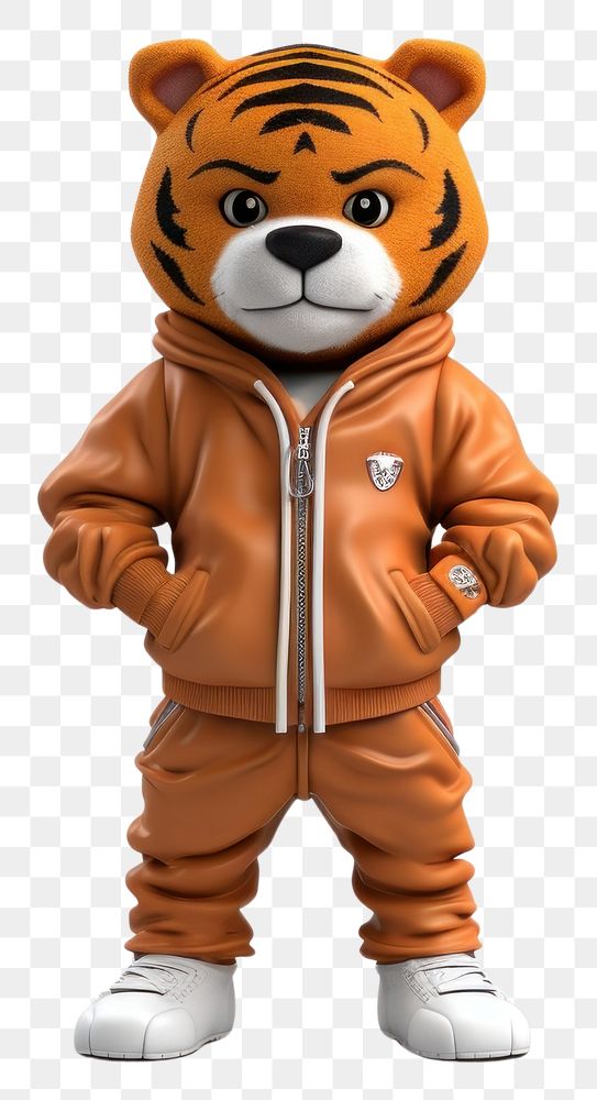 PNG Tiger apparel mammal mascot. 