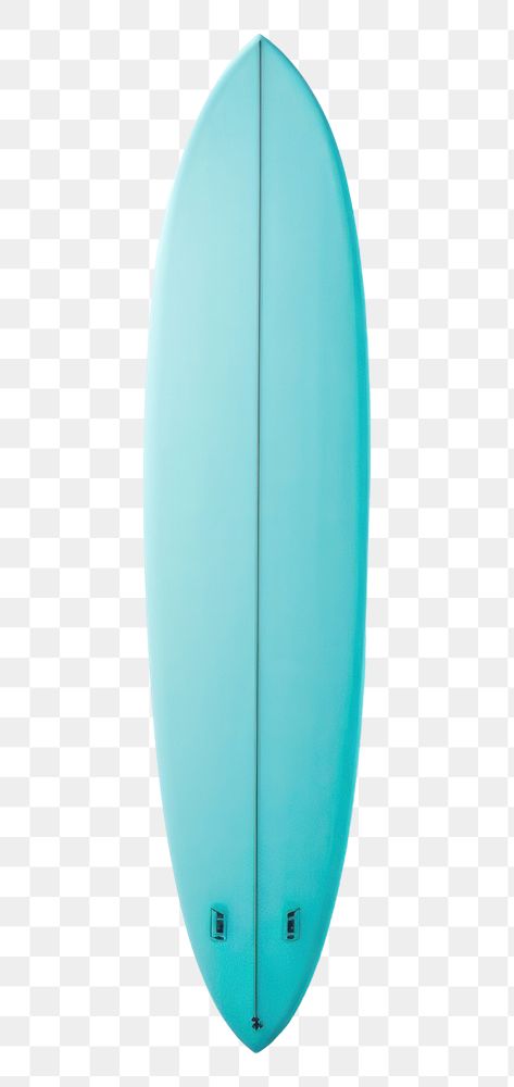 PNG Surfboard white background recreation turquoise. AI generated Image by rawpixel.