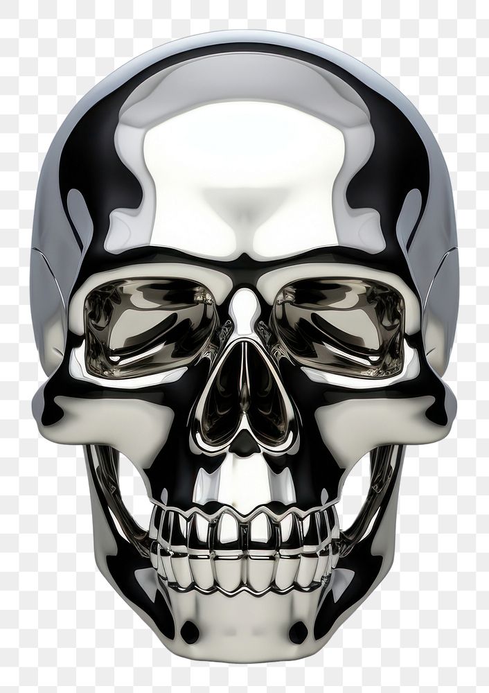 PNG Human skull accessories accessory portrait. AI generated Image by rawpixel.