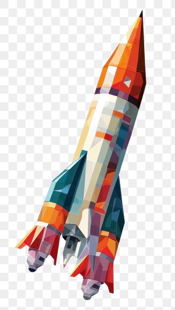 PNG  Rocket aircraft missile vehicle. AI generated Image by rawpixel.