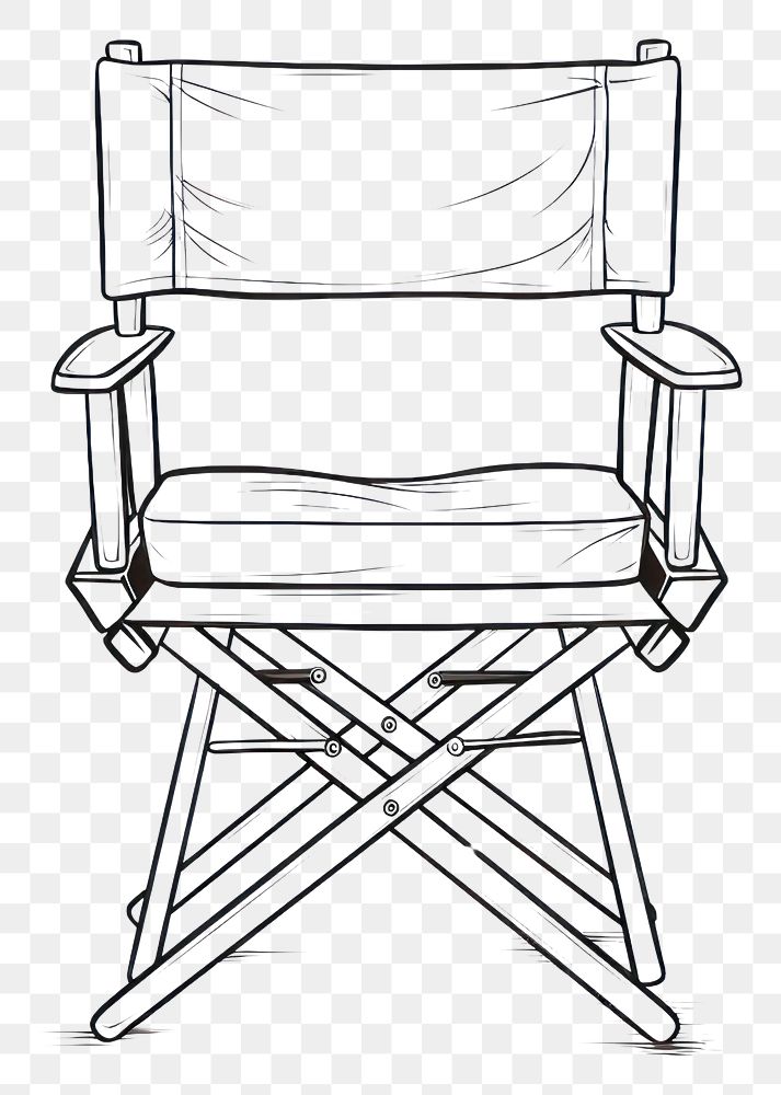 PNG  Sketch chair furniture drawing. AI generated Image by rawpixel.