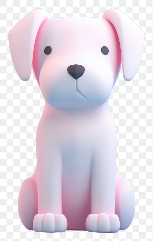 PNG Dog doll plush pink blue. AI generated Image by rawpixel.