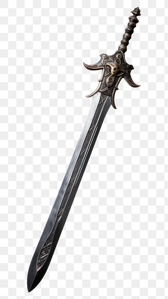 PNG Old sword weapon blade dagger. AI generated Image by rawpixel.