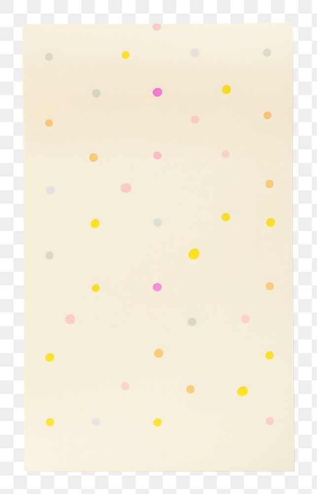 PNG Portrait sticky note paper confetti pattern. 