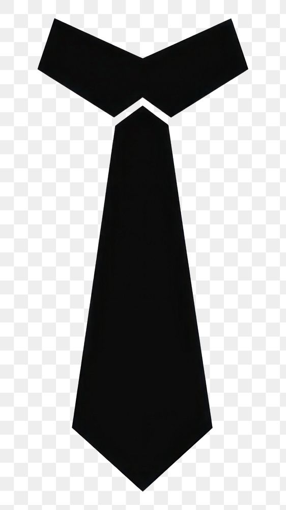 PNG Necktie line art symbol black logo. AI generated Image by rawpixel.