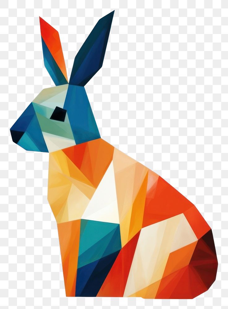 PNG  Rabbit animal mammal shape. AI generated Image by rawpixel.