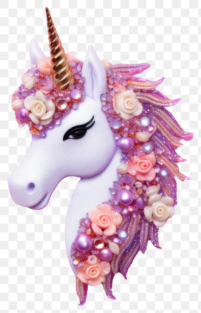 PNG Cute unicorn animal mammal pink. AI generated Image by rawpixel.