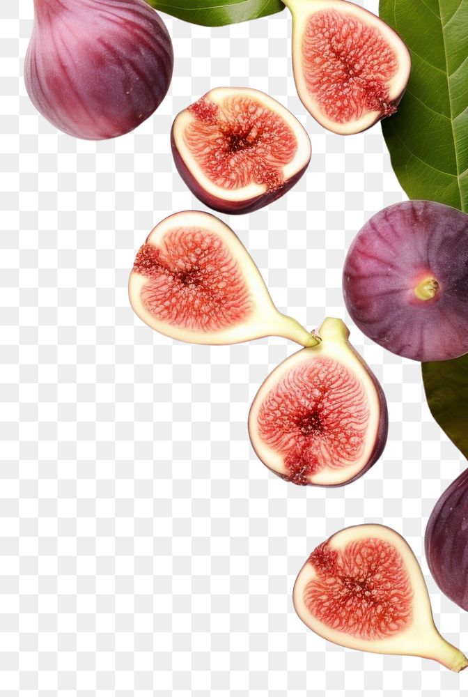 PNG  Figs fruit plant food. AI generated Image by rawpixel.