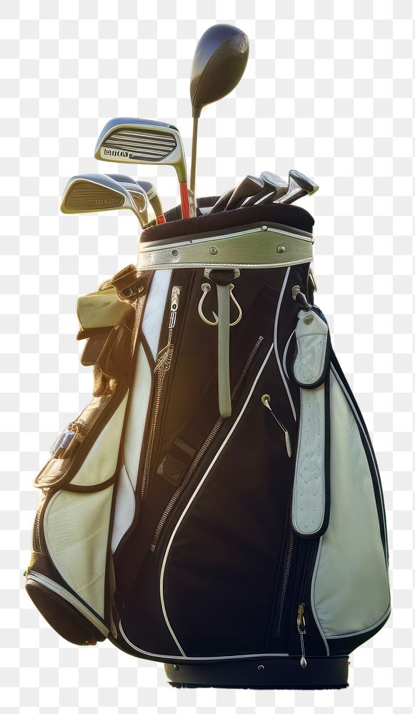 PNG  Golf bag golf outdoors sports. AI generated Image by rawpixel.