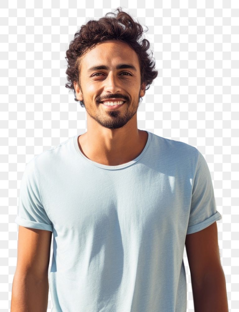 PNG Brazilian man smile adult happy. AI generated Image by rawpixel.
