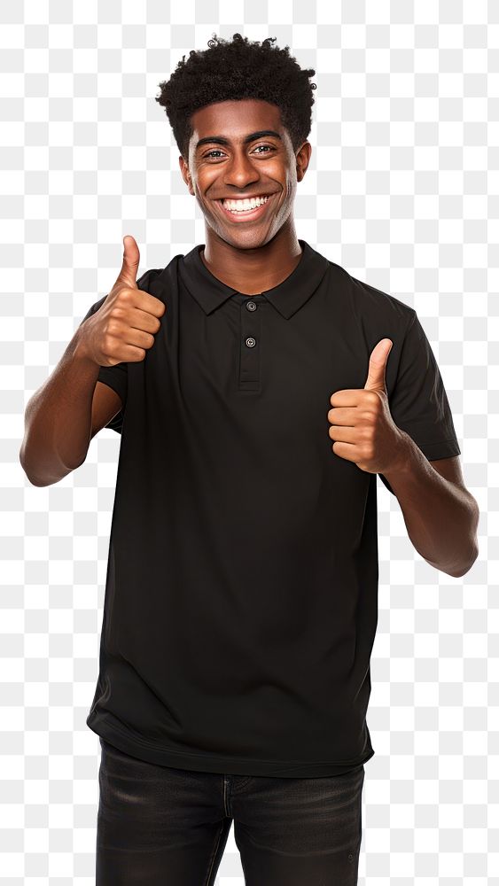 PNG Mexican man showing thumb up photography portrait clothing. AI generated Image by rawpixel.