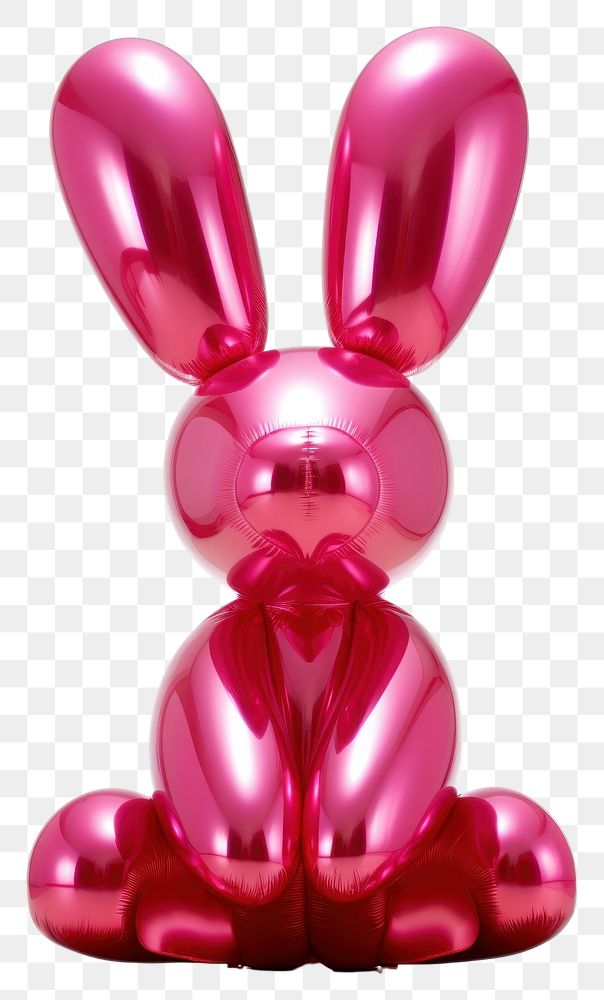 PNG  A rabbit balloon toy representation