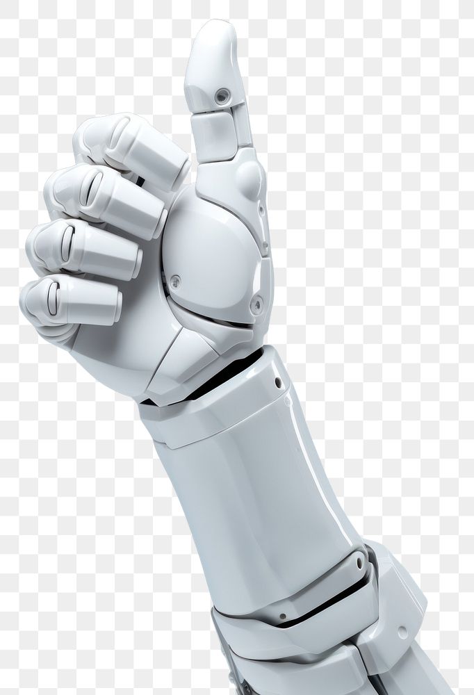 PNG 3d robot hand thumbs up technology gesturing clothing. AI generated Image by rawpixel.