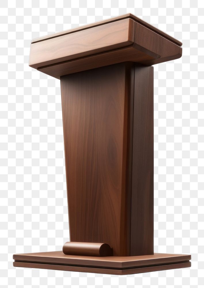 PNG Modern speech podium architecture technology furniture. AI generated Image by rawpixel.