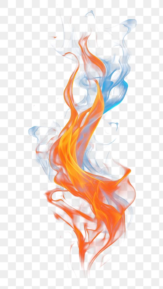 PNG Flame fire blue illuminated. AI generated Image by rawpixel.