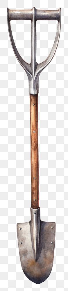PNG Single rake tool white background handle. AI generated Image by rawpixel.