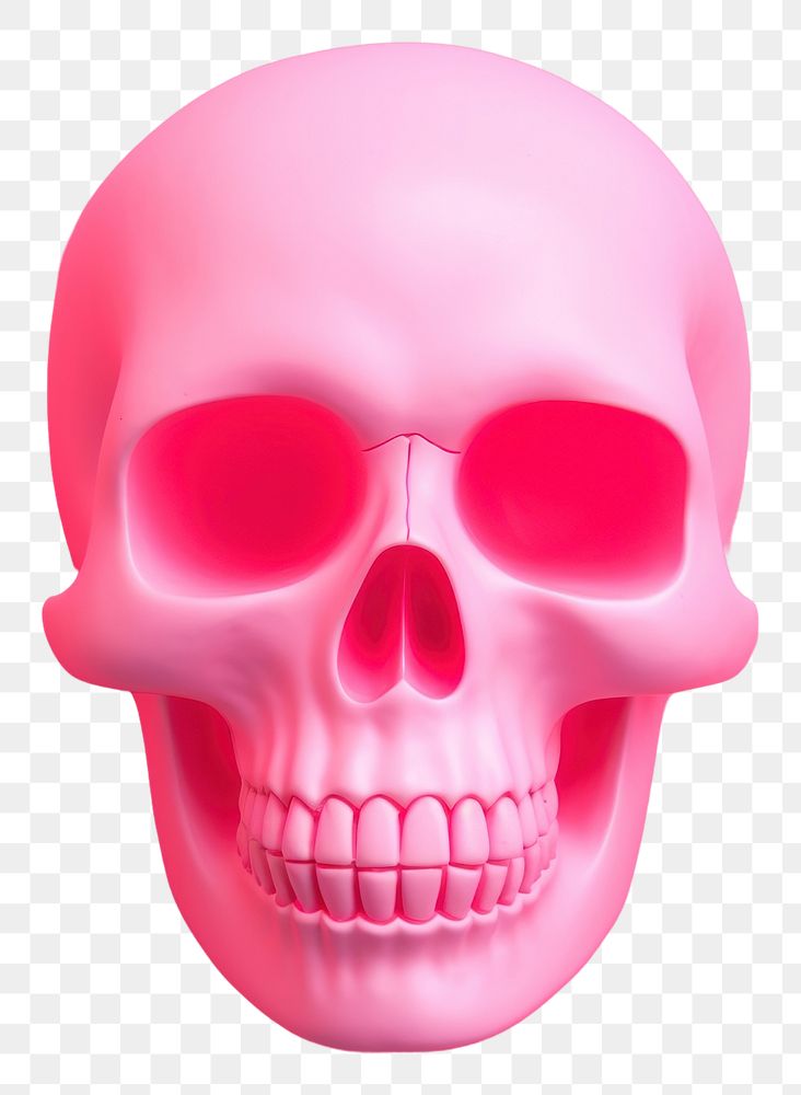 PNG Skull anatomy purple spooky. AI generated Image by rawpixel.