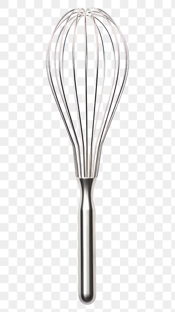 PNG Photo of steel whisk cooking white background silverware freshness. AI generated Image by rawpixel.