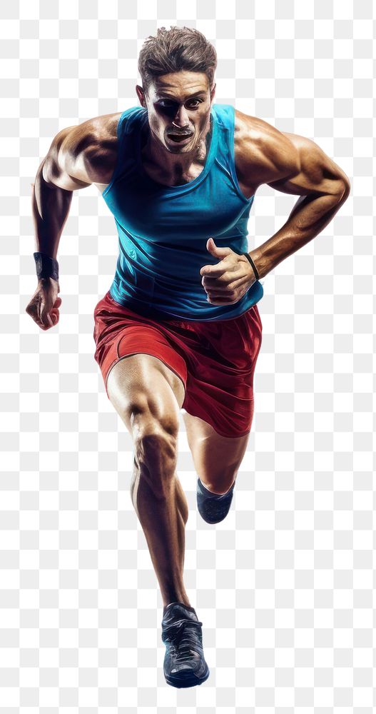 PNG Runner running jogging sports. AI generated Image by rawpixel.