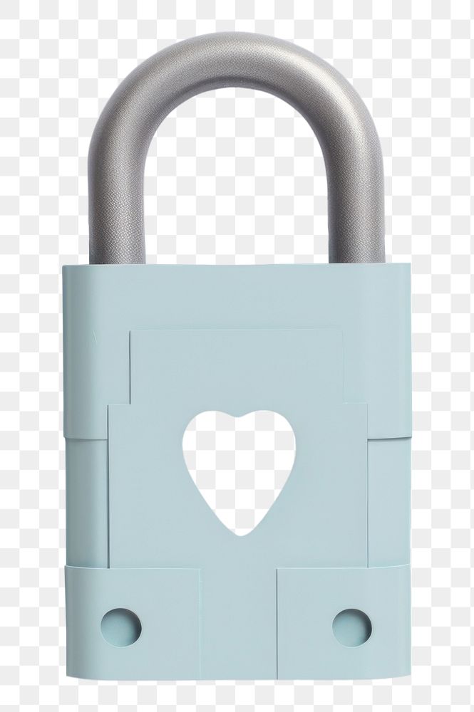 PNG Grey lock protection security padlock. AI generated Image by rawpixel.