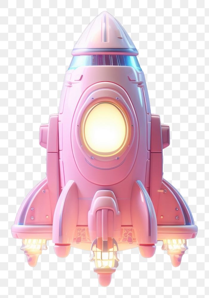 PNG Spaceship in fantasy pastel space astronomy outdoors glowing. AI generated Image by rawpixel.
