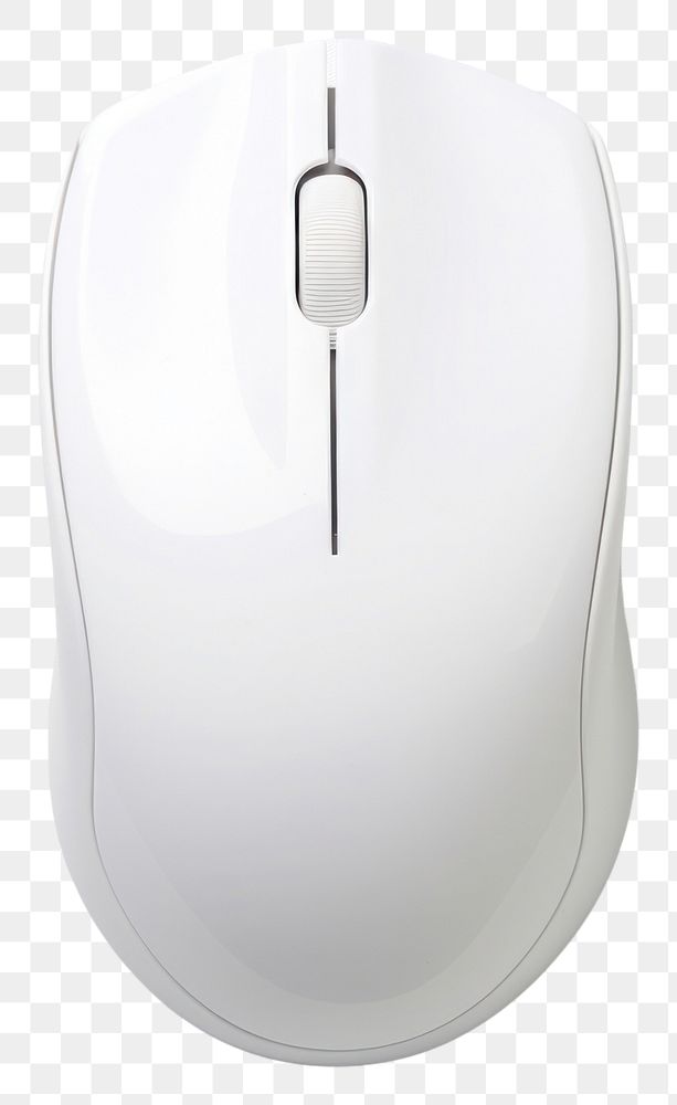 PNG White wireless mouse white background electronics technology. AI generated Image by rawpixel.