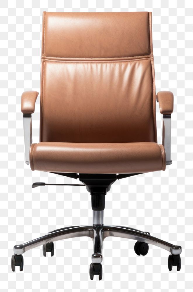 PNG Office chair furniture white background technology. AI generated Image by rawpixel.