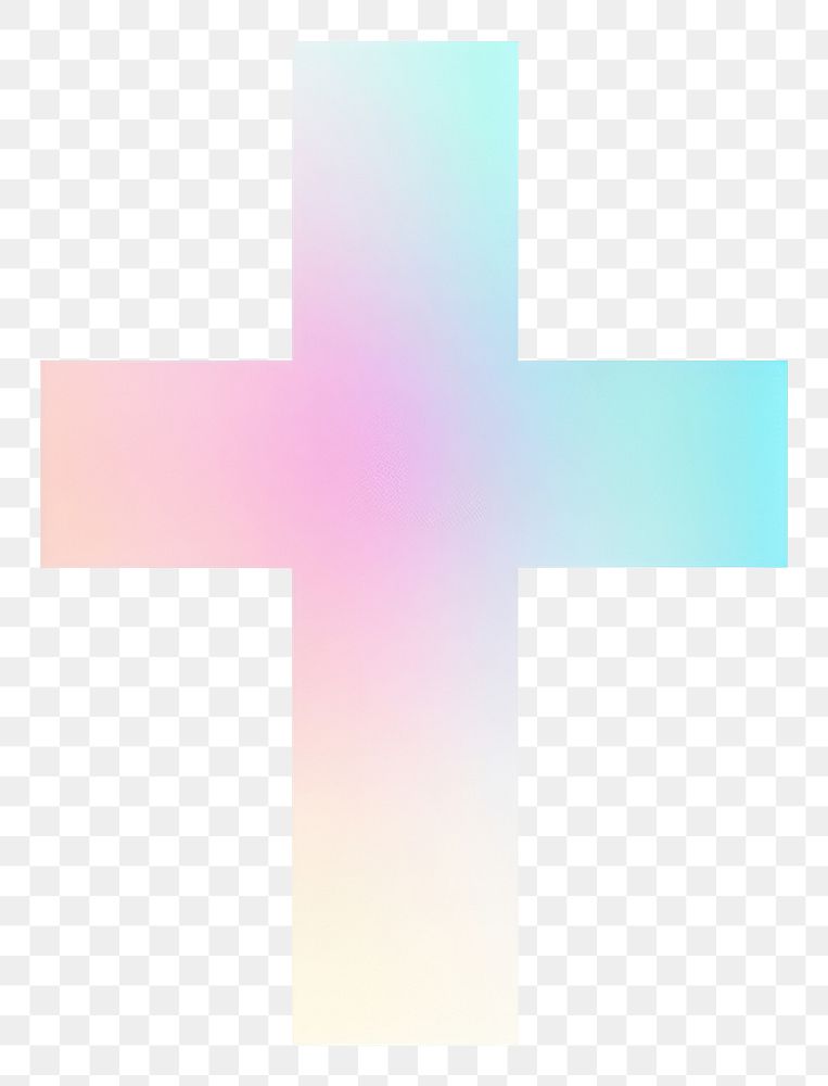PNG Cross Christianity icon symbol white background abstract. AI generated Image by rawpixel.