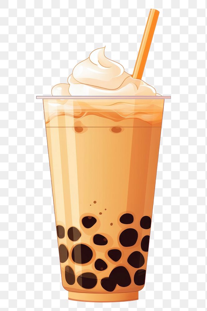 PNG caramel bubble tea drink | Premium PNG - rawpixel