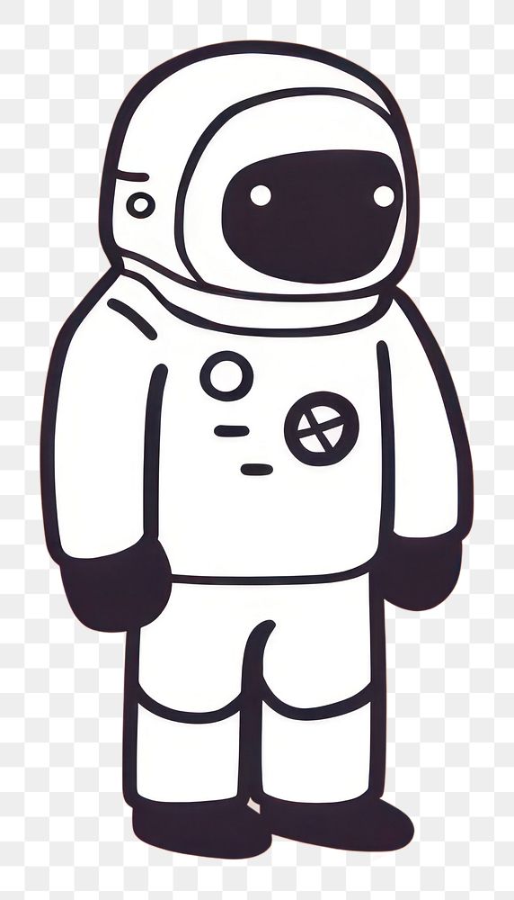 PNG Astronaut cartoon technology standing. AI generated Image by rawpixel.