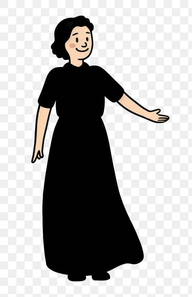 PNG Mother silhouette cartoon adult. AI generated Image by rawpixel.