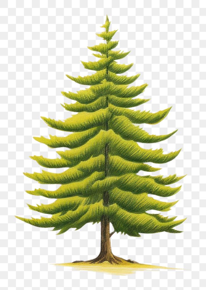 PNG Pine tree plant leaf fir. AI generated Image by rawpixel.