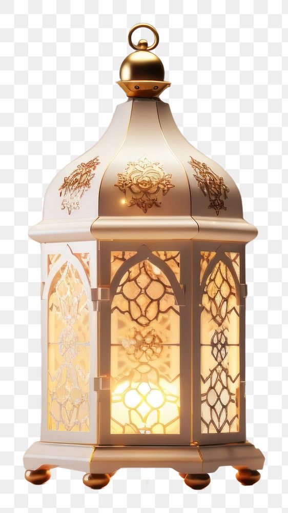 PNG Luxury Ramadan lantern lighting night spirituality