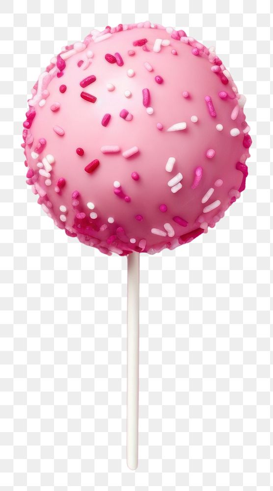 PNG  Cake Pop lollipop candy food. AI generated Image by rawpixel.