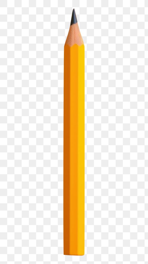 PNG  Pencil yellow education weaponry. AI generated Image by rawpixel.