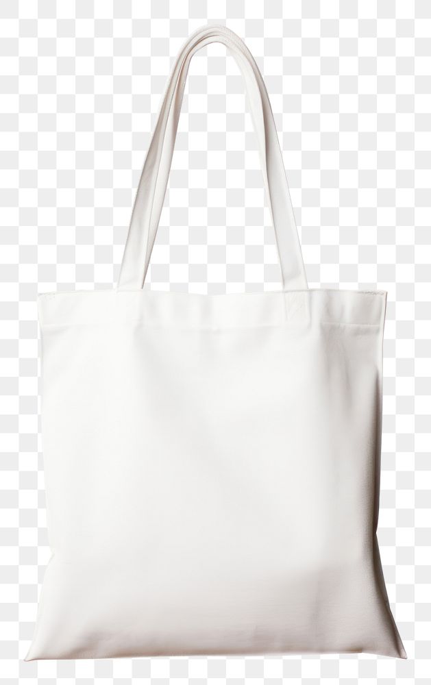 PNG Tote bag handbag white white background. AI generated Image by rawpixel.